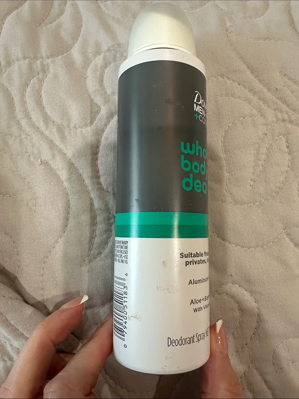 Whole Body Deo Spray – Aloe & Bamboo (White/Teal)